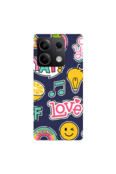 Other Xiaomi Redmi Note 13Pro 5G Cute desing Dark blue Colored Silicone TPU Θήκη