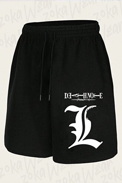 ZOKAWEAR Σορτς με στάμπα Unisex Logo L V2 Death Note Design