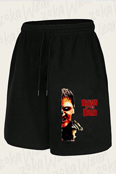 ZOKAWEAR Unisex σορτς με στάμπα Dawn Of The Dead