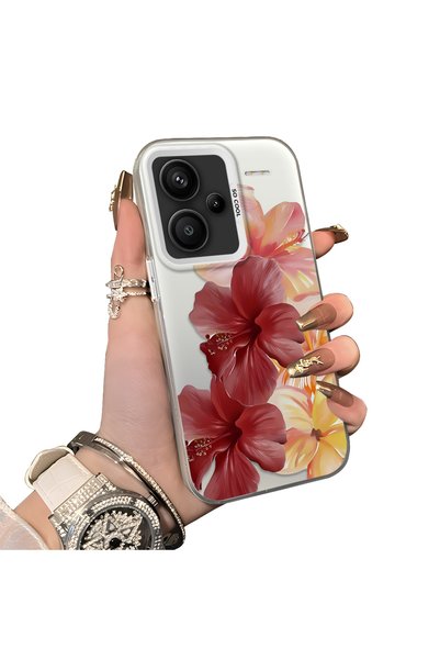 Hontinga Redmi Note 13 Pro Plus 5g Compatible Silicone Edge Hard Back Case Co...