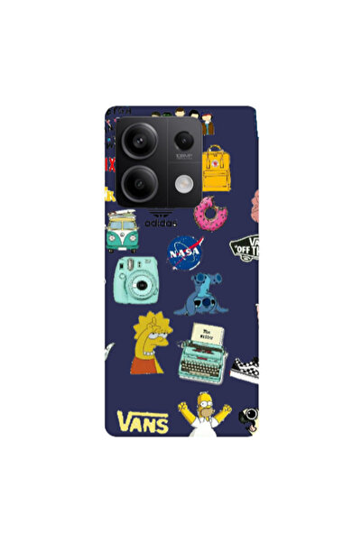 Other Xiaomi Redmi Note 13Pro 5G Mixed up 3 Dark blue Colored Silicone TPU Θήκη