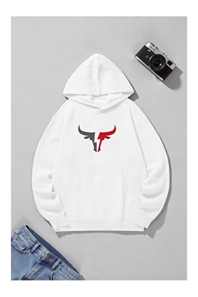 ZİYMO Men's Hooded Printed Relaxed Fit Sweatshirt