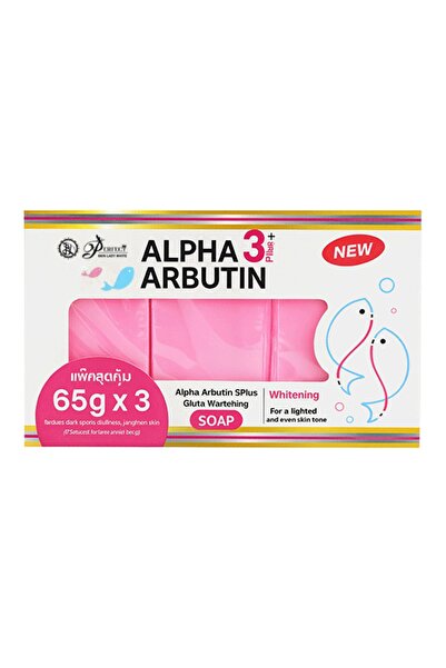 ALPHA ARBUTIN Alpha Arbutin Skin Lightening Soap – 3 x 65g