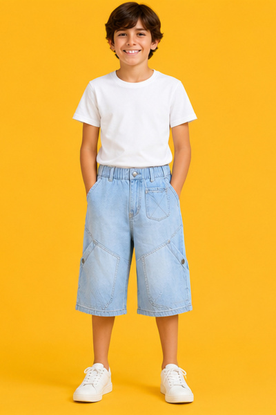 ruff Boys Denim Bermuda