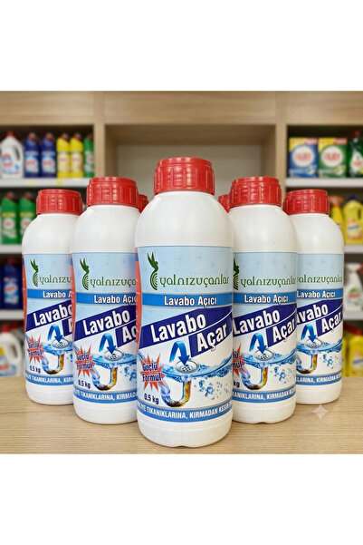 Yalnızuçanlar Süper Etkili Lavabo Açıcı Yoğun Formül 0.5 Kg (3 ADET)