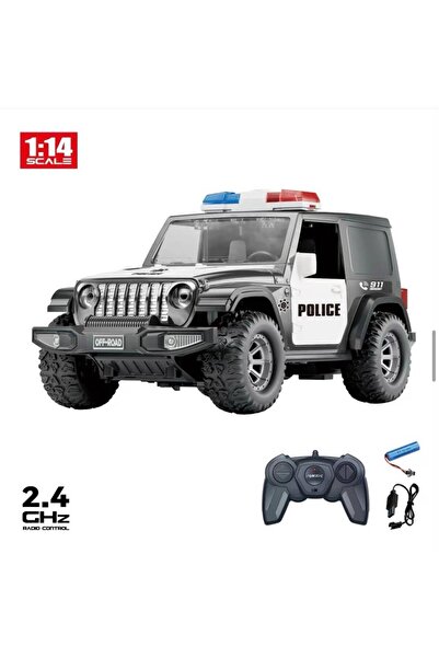 minik'o kids KABLOSUZ KUMANDALI KALİTELİ ŞARJLI JEEP POLİS ARABA