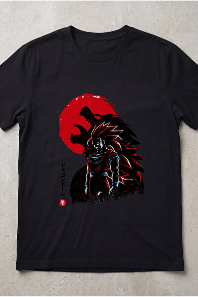 Silkensoul Dragon Ball Goku Anime Printed Standard Cut Unisex Tshirt