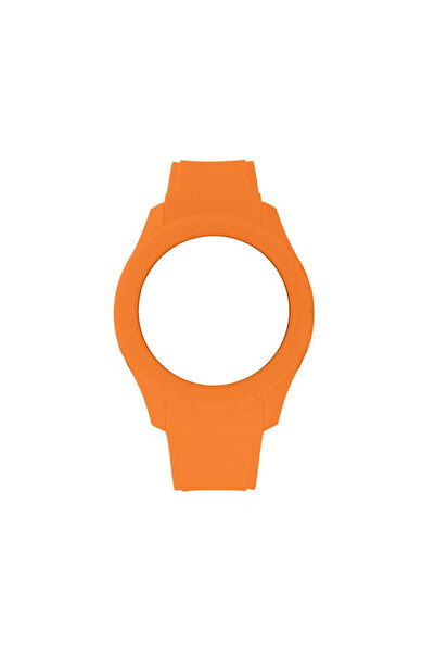 Other WATX & CO Λουράκι από καουτσούκ Πορτοκαλί 49mm