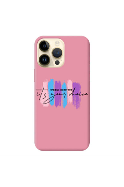Other Apple iPhone 13 Pro Max One Day Or Day One Pink Colored Silicone TPU Θήκη