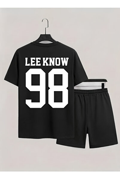 MAGORS Straykids Lee Know Printed 100% Cotton Crewneck Children's Tshirt-Shor...