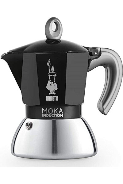 Bialetti Μόκα Καφετιέρα Εσπρέσο για Επαγωγική Εστία 2 Φλιτζάνια Μαύρο Κωδικός...