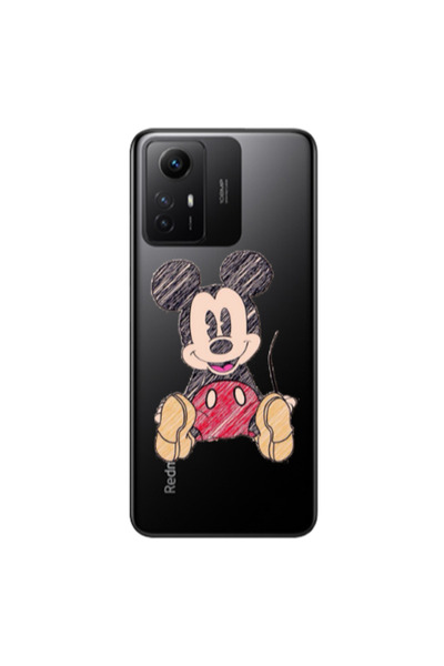 Other Xiaomi Redmi Note 12s Mickey mouse 2 Transparent Silicone TPU Θήκη