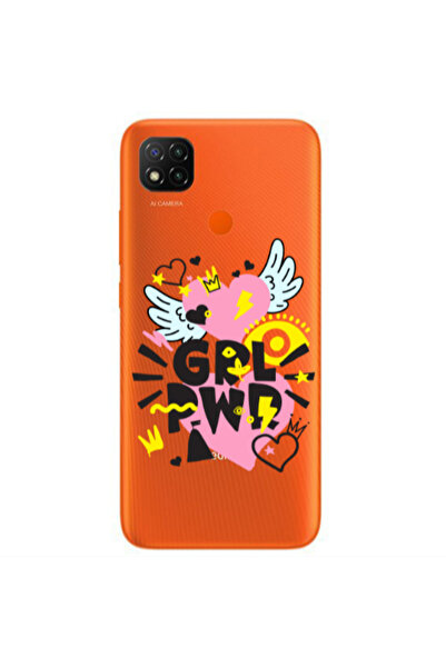 Other Xiaomi Redmi 9c Grl Pwr Transparent Silicone TPU Θήκη