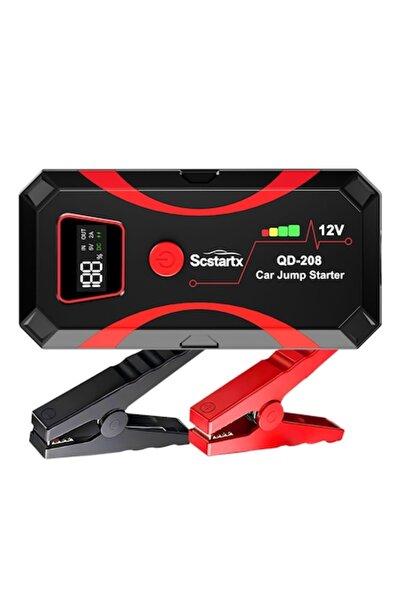 OEM Преносим стартер за кола, 2000А, USB x2 power bank, 3-режимен LED фенер, ...