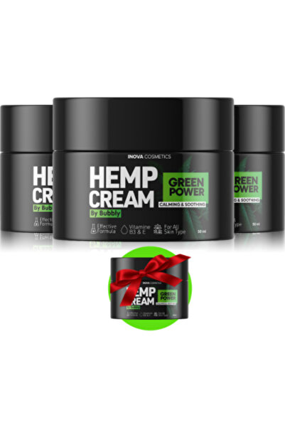 Bezos Hemp Cream 4lü Kenevir Yağlı Masaj Kremi