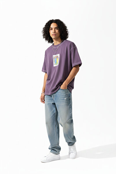 SWAG Men’s Youkovskiy Purple T-Shirt T 25 TX 1687