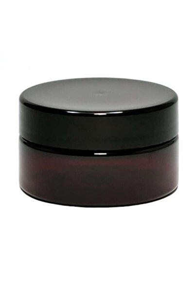 OEM Recipient cosmetic, cutie de culoare ambră, capac negru, 100ml