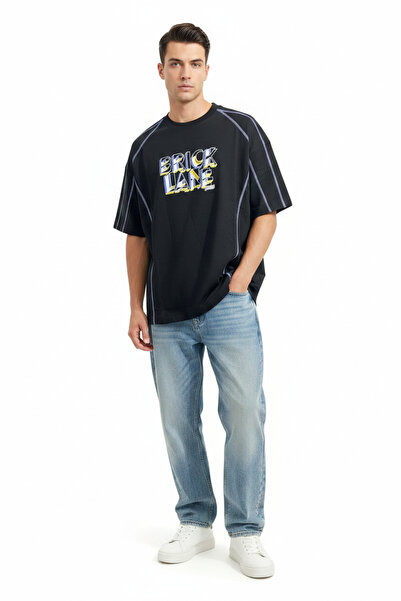 SWAG Men’s Brick Lane Black T-Shirt TX 1743