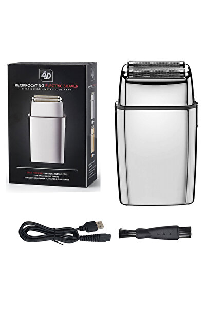 choice2 silver With box Cordless Metal Rechargeable Hair & Beard Electric Sha...