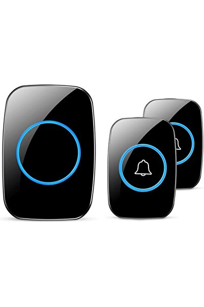 Arabest Wireless Doorbell, Waterproof Door Bell Kit, Distinguish front and re...