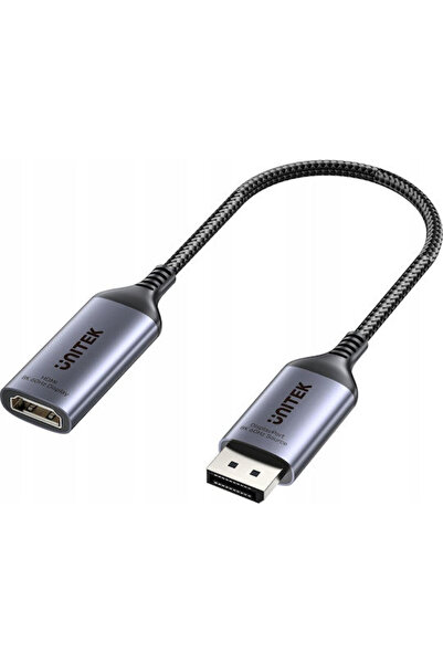 Unitek Adaptor Displayport la HDMI Gri V1611a01