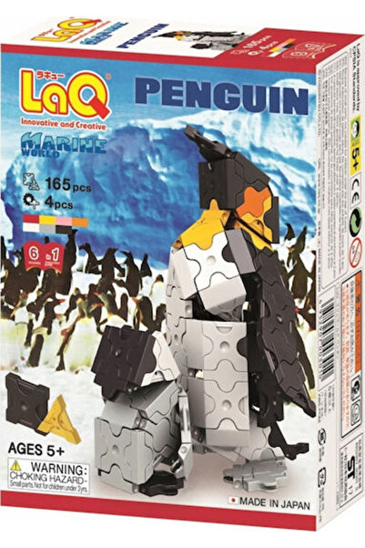 LAQ Set de construcție educativ Pinguin pentru 5+ ani, 165 piese