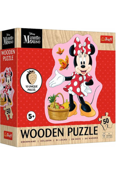 Trefl Puzzle Drew 50 piese Happy Minnie Pud10