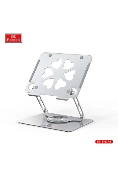 Earldom ET-EH238 Foldable & Adjustable Laptop Stand with Strong Carbon Steel ...