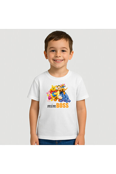 Fruit of the loom Tricou copii Winnie Pooh 100% Bumbac