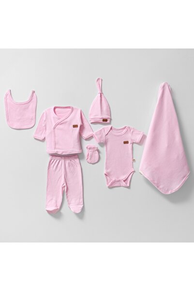 CUBBİCO مجموعة من 7 قطع قطنية لحديثي الولادة من المستشفى مع تقارير طبية
