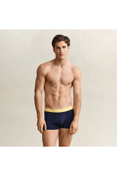 Gant Erkek Lacivert Düz Boxer