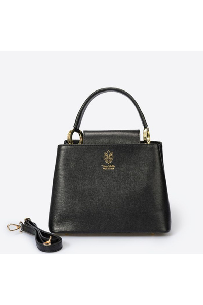 matis atelier Geantă de damă din piele Thea - Negru