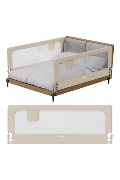Tulano Bariera de protectie pentru copii Cover 30 Beige 200 cm cu inaltime re...