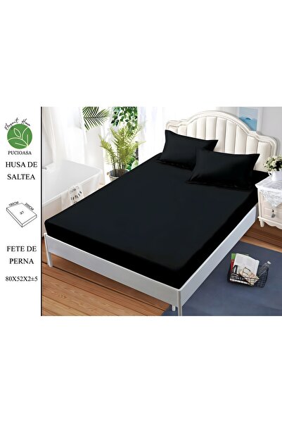 naniland.ro Finet Unicolor Bed Cover 2 Persons 3 Pieces with Stretchy 180x200...