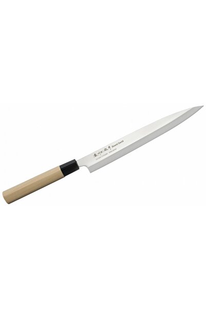 Satake Cutlery Cutit Yanagi Sashimi 24 cm, Satake, otel, maner din lemn