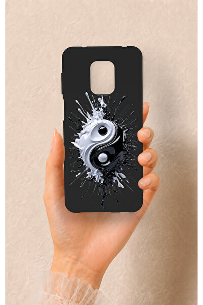 Vip Case Redmi Note 9 Pro 9S Uyumlu İyi ve Kötü Desenli Silikon Kılıf