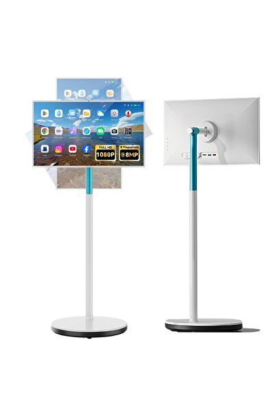 Leaderhub L27M 27 INC 1920X1080 8G+128G TAŞINABILIR DOKUNMATIK ANDROID MONITO...