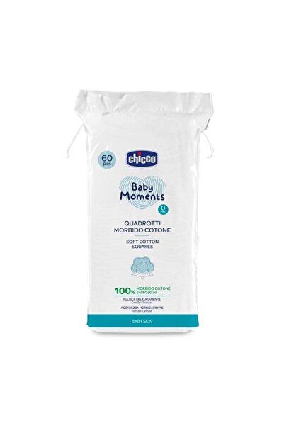 Chicco Baby Moments Dischete de bumbac pentru pielea bebelușilor, pentru igie...