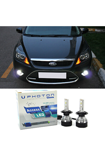 Photon Ford Focus 2.5 Led Xenon Uzun Far Ampulü H1 Access Yeni Seri Beyaz 200...