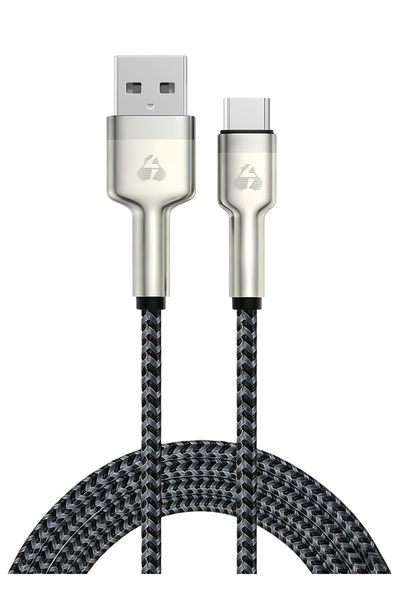 POWERTECH καλώδιο USB-C σε USB PTR-0199, PD 60W, 480Mbps, 1m, μαύρο/γκρι