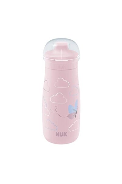 Nuk Mini-Me Sip PP 300mL Ροζ Με Πεταλούδα (10225323)