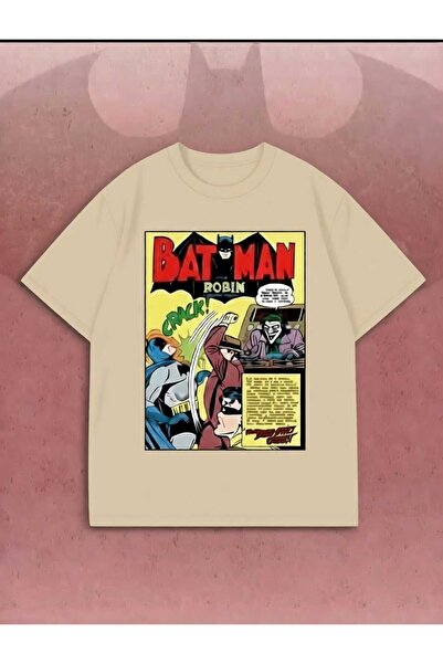New Shine Batman Printed Cotton T-Shirt