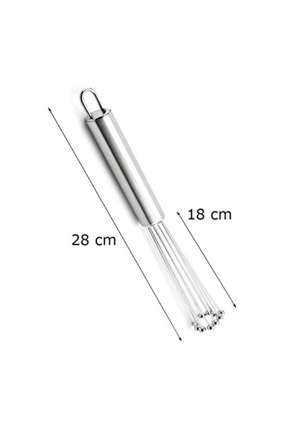Empressco Stainless Steel Whisk, Adjustable, Ergonomic and Durable Design