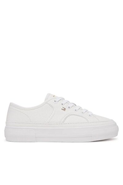 Michael Kors BEYAZ KADIN SNEAKER PLATFORM VULC PIPING