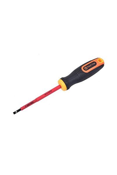 Tactix 205503 Κατσαβίδι Ηλεκτρολόγου CR-V VDE (-) 4.0 × 100 mm
