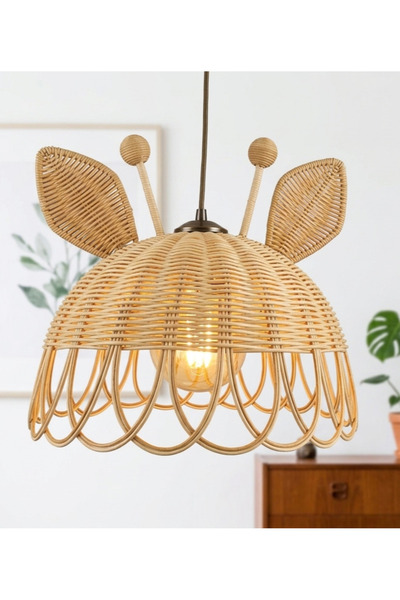 Niobehome Zürafa Model Rattan Avize