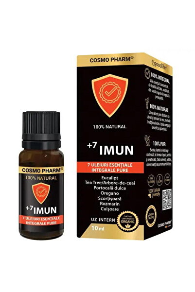 Cosmo Pharm +7 Immun (7 Uleiuri Esentiale Integrale Pure) 10ml