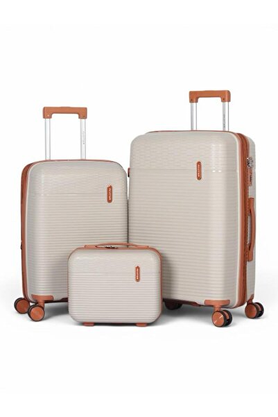 AVIATOR Aviator Shatter-Proof 3 Piece Luggage Set in 24-20-12 Inch Sizes - Av...