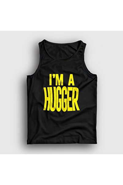 Presmono Unisex Black I'M a Hugger Wwe Wrestling Bayley Singlet 612212Tt