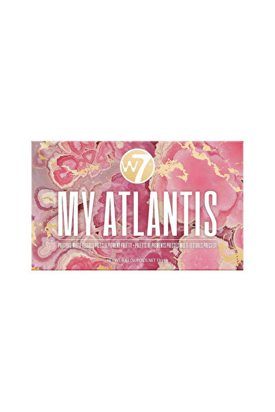 w7 Η παλέτα συμπιεσμένων χρωμάτων Atlantis 18γρ